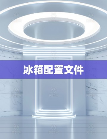 冰箱配置文件