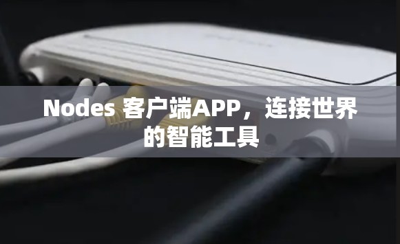 Nodes 客户端APP,连接世界的智能工具 Nodes 客户端APP,连接世界的智能工具