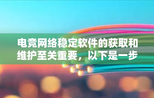 电竞网络稳定软件的获取和维护至关重要，以下是一步步的建议