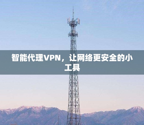 智能代理VPN，让网络更安全的小工具